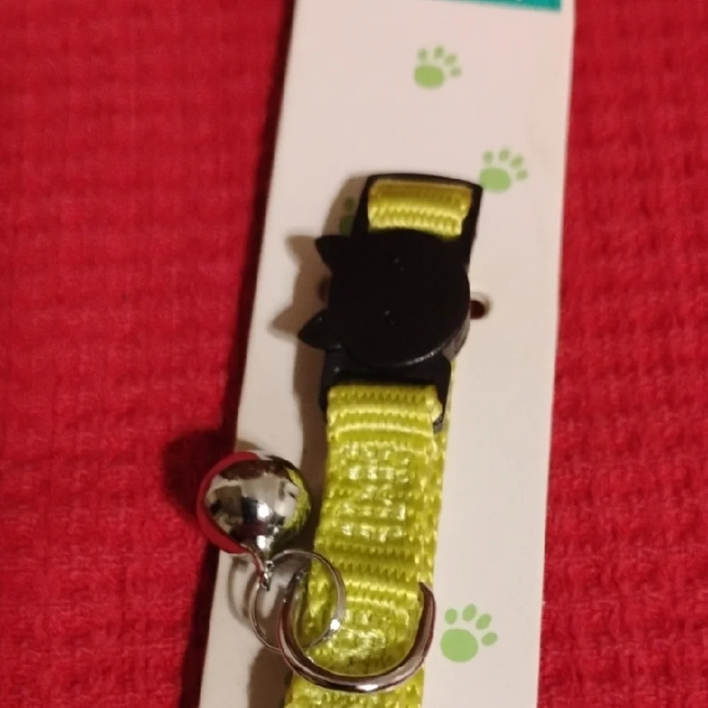 🐾 PetShoppe Nylon Cat Collar with Bell 🐾